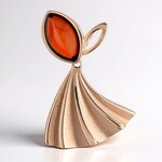 Pendentif en argent et Ambre cerise de la Baltique  (dagen)