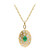 Collar en oro con Esmeralda de Colombia (CIRARI)