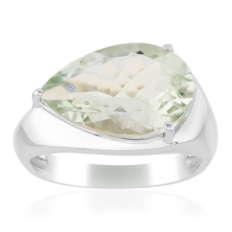 Anillo en plata con Amatista verde (Pallanova)