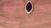 Collar en plata con Amatista de Marruecos
