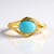 Anello in argento con Turchese Sleeping Beauty (Faszination Türkis)