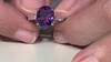 Anillo en plata con Amatista
