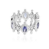 Tansanit-Silberring (Dallas Prince Designs)