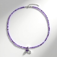 Collana in argento con Ametista