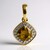 Ciondolo in oro con Sfalerite Bulgara (Mark Kaufman)