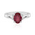 Madagascar Ruby Silver Ring
