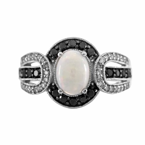 Australischer Opal-Goldring (CIRARI)