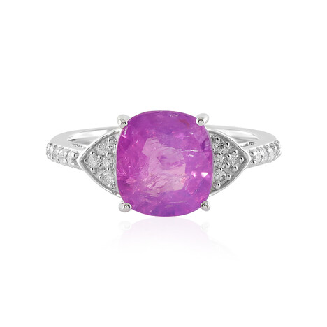 Luc Yen-Saphir (nicht erhitzt)-Goldring (AMAYANI)