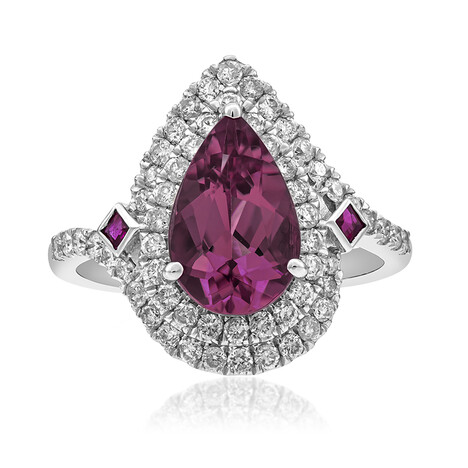 Bague en or et Tourmaline néon du Congo (CIRARI)