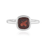 Zilveren ring met een Mozambique granaat