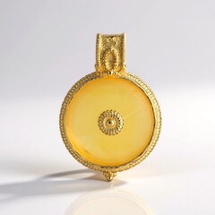 Ciondolo in argento con Ambra Milky Baltica