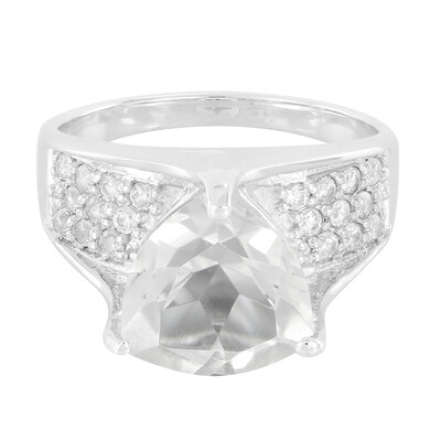 Bague en argent et Quartz Princier