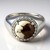 Bague en argent et Magnésite