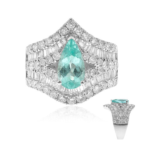 18K Paraiba Tourmaline Gold Ring (CIRARI)