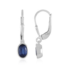 Boucles d'oreilles en argent et Kyanite du Népal