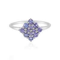 Anello in argento con Tanzanite