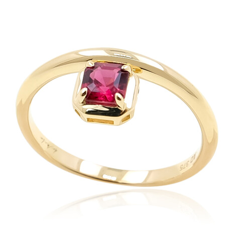 9K Noble Red Spinel Gold Ring (de Melo)