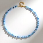 Collana in argento con Acquamarina Brasiliana
