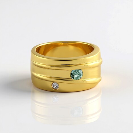 Anello in argento con Zircone Ratanakiri