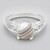 Anello in argento con Agata Botswana