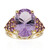 Bolivianischer Amethyst-Silberring