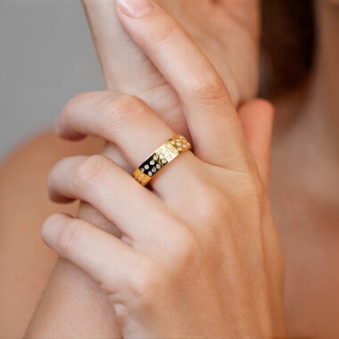 Anillo en plata con Diamante I2 (J)