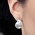 Freshwater pearl Silver Earrings (TPC)