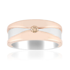 I1 Argyle-Rose de France-Brillant-Silberring