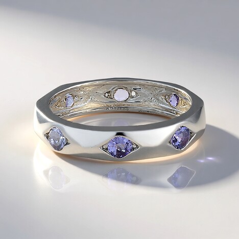 Anello in argento con Tanzanite (de Melo Essence)