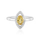 Anello in argento con Berillo Giallo