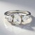 Anello in argento con Topazio Bianco