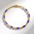 Bracciale in oro con Tanzanite AAA (CIRARI)