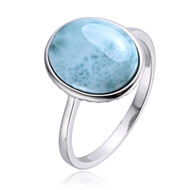 Larimar-Silberring