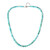 Amazonit-Silberhalskette