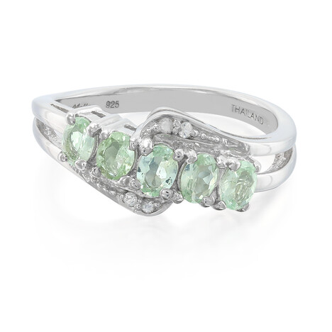 Paraiba Tourmaline Silver Ring