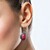 Orecchini in argento con Rodonite (Desert Chic)
