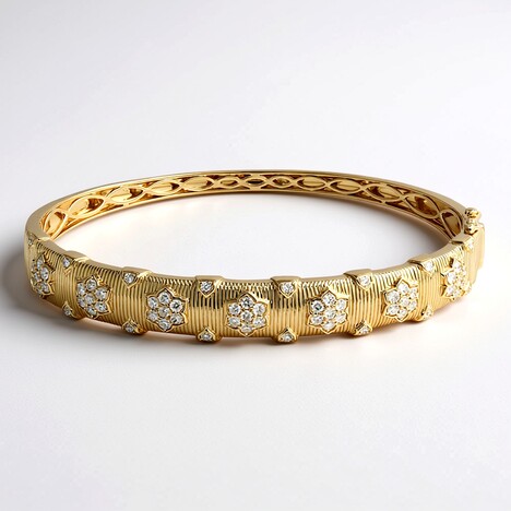 Bracciale in oro con Diamante SI1 (H) (CIRARI)