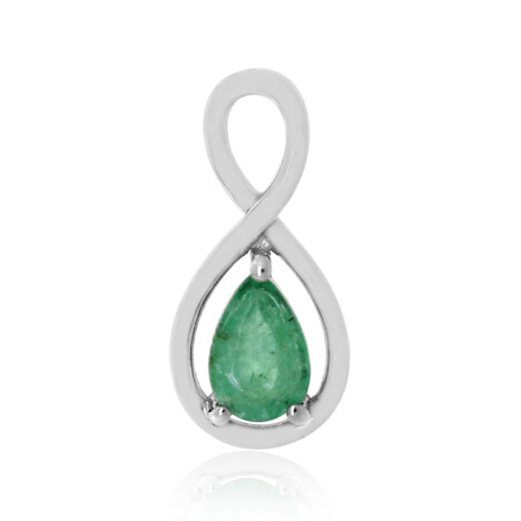 Socoto-Smaragd-Silberanhänger