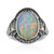 Anello in argento con Opale di Welo (Annette classic)