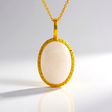 Collana in argento con Madreperla (Joias do Paraíso)