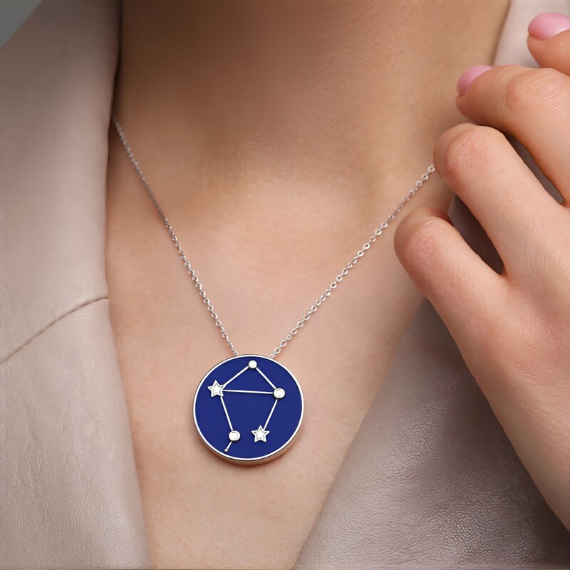 Colgante en plata con Zircón (MONOSONO COLLECTION)