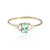 Gouden ring met een Paraiba toermalijn (AMAYANI)