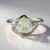 Anello in argento con Ametista Verde