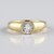 Anello in argento con Topazio Bianco