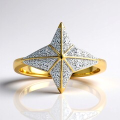 Anello in oro con Diamante SI1 (G)