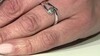 Zilveren ring met een I1 (G) Diamant (Annette)