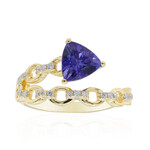 14K AAA Tanzanite Gold Ring (CIRARI)