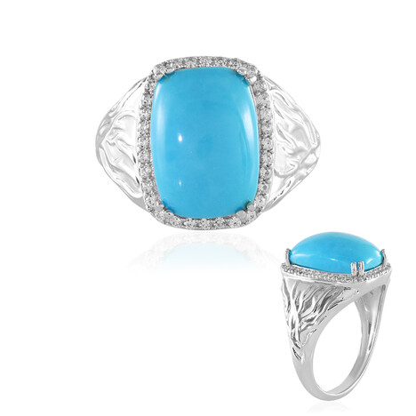 Turquoise Silver Ring (de Melo)