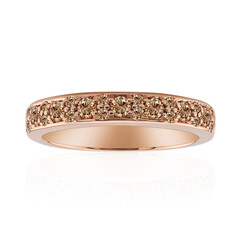 Anello in oro con Diamante Rose de France SI1 di Argyle
