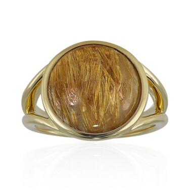Anello in argento con Quarzo Rutilato